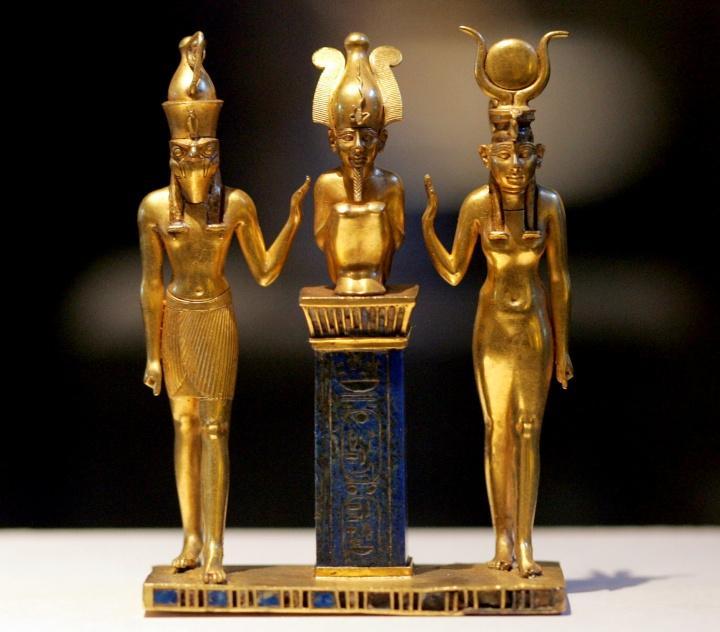TheMysteriousTrinity-images/7 Trinity, Horus, Osiris, Isis, ucgdotorg (united church of God